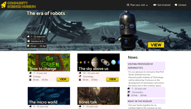 Science Museum screenshot